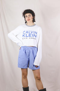 Calvin Kleinin cropattu vintagepaita