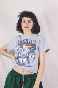 Silja amerikkalainen vintage-t-paita