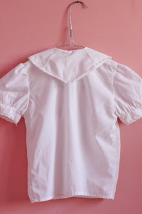 Lasten 80-luvun lyhythihainen vintagepusero 98-104 cm