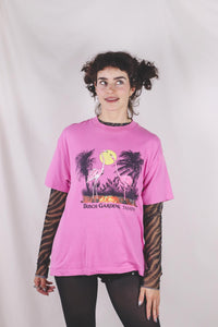 Flamingo 80/90-luvun vintage t-paita