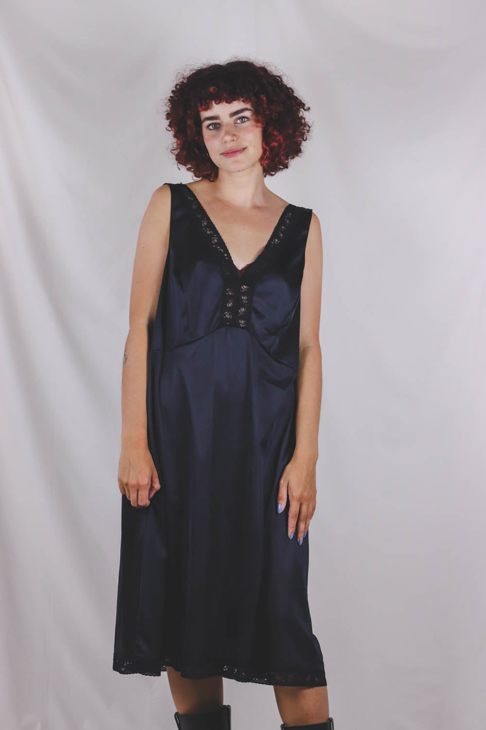 Alisa vintage slip dress