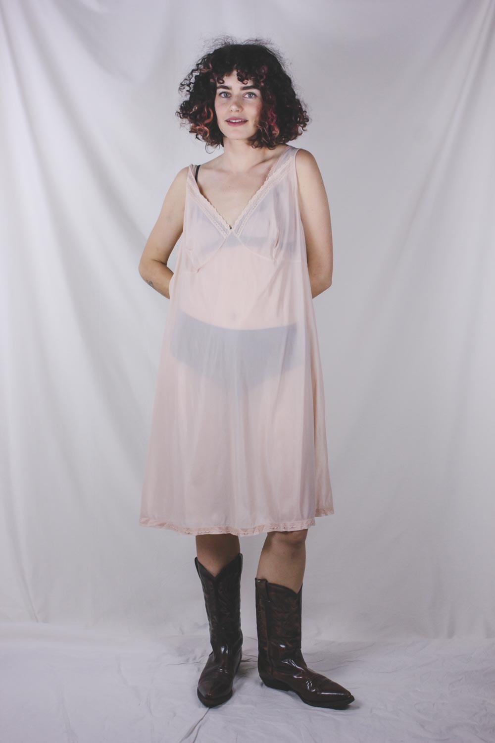 Aimi vintage slip dress