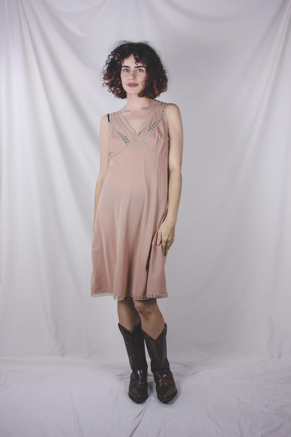 Nedina vintage slip dress