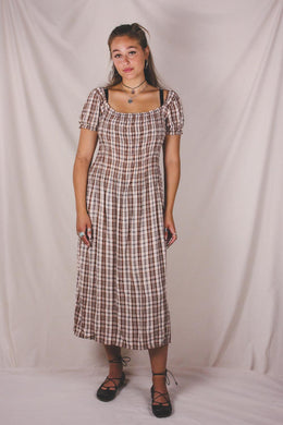 Redina 90-luvun vintageruutumekko