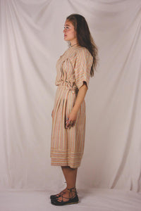 Dalmina 70-luvun vintagevillamekko