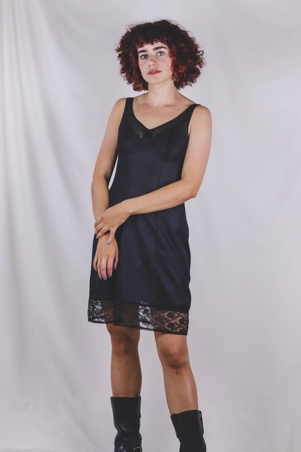 Fiona vintage slip dress