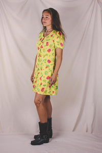 Eva 90-luvun vintageviskoosimekko