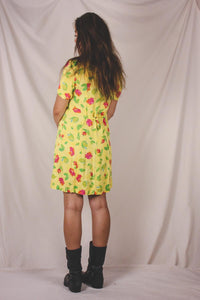 Eva 90-luvun vintageviskoosimekko