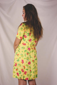 Eva 90-luvun vintageviskoosimekko