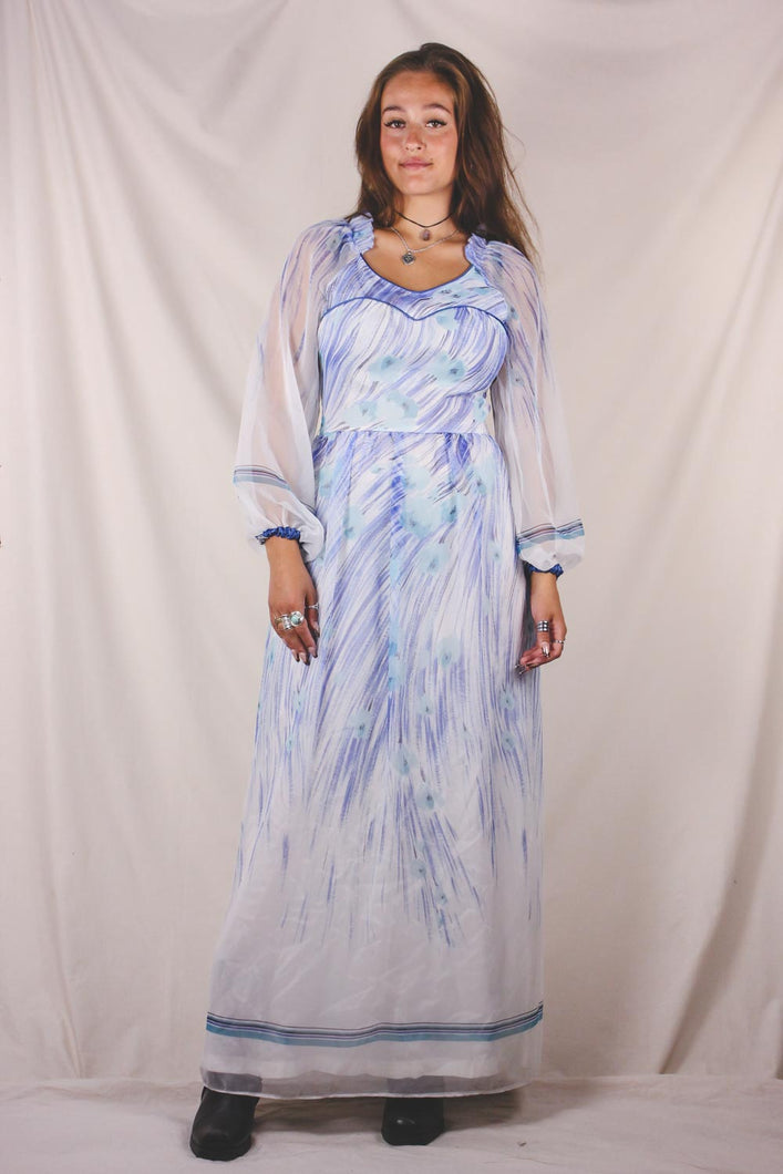 Sofina 70-luvun vintagemekko
