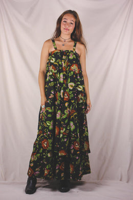 Fiola 70-luvun vintagemekko