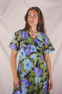 Elina 70-luvun vintagemekko