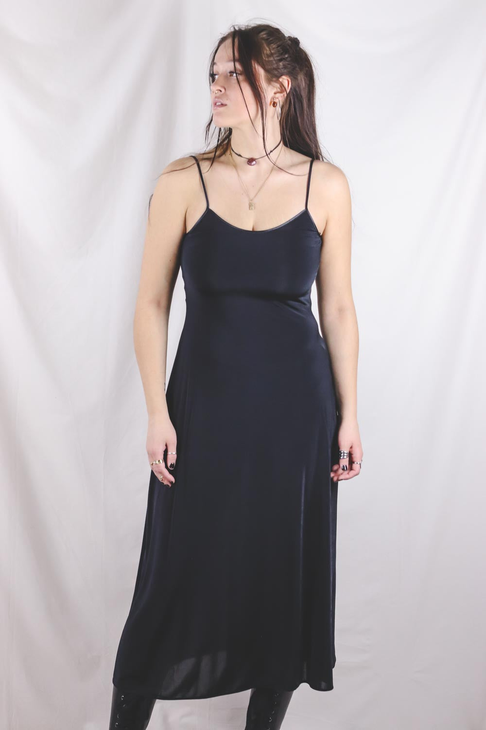 Nelina vintage slip dress