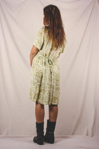 Ebba 90-luvun vintageviskoosimekko