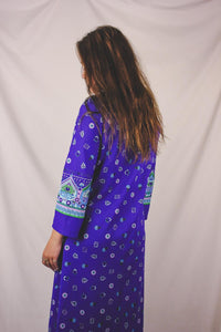 Margo 70-luvun napillinen vintagemekko