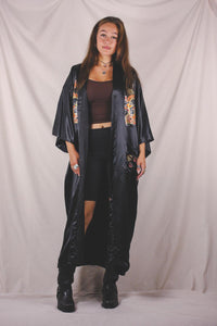 Phoenix Embroidery silkkinen lohikäärmetakki
