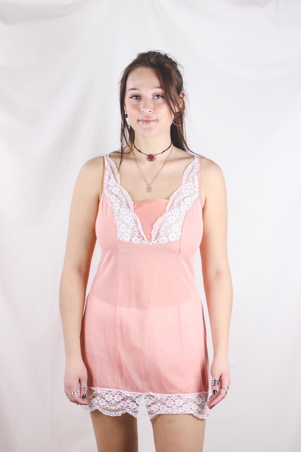 Rosa vintage slip dress