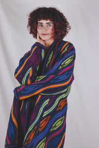Mai australialainen coogi-vintageneuletakki