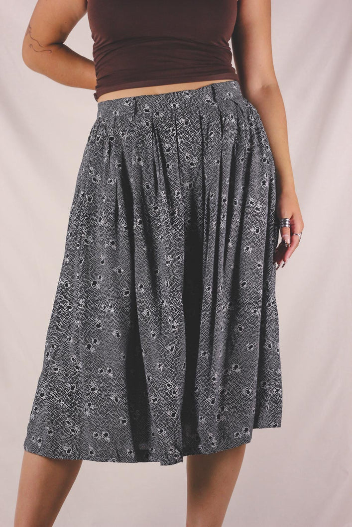 Heldina vintageviskoosihame