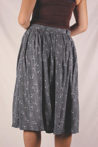 Heldina vintageviskoosihame