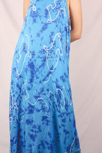 Blui 90-luvun vintagemekko
