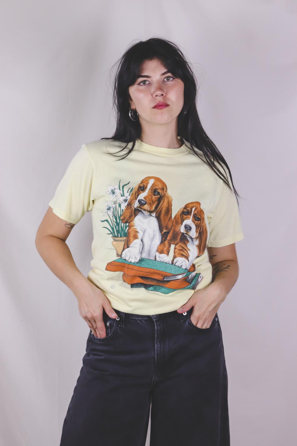 Lil puppies vintage t-paita