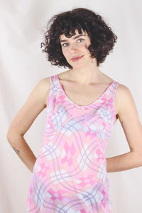 Lina 60-luvun vintage slip dress