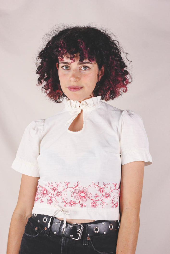 Seela kotimainen vintagespuuvillapusero