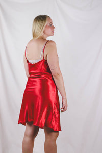 Helia vintage slip dress