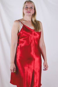 Helia vintage slip dress