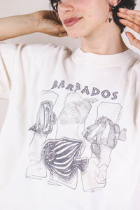 Barbados vintage t-paita