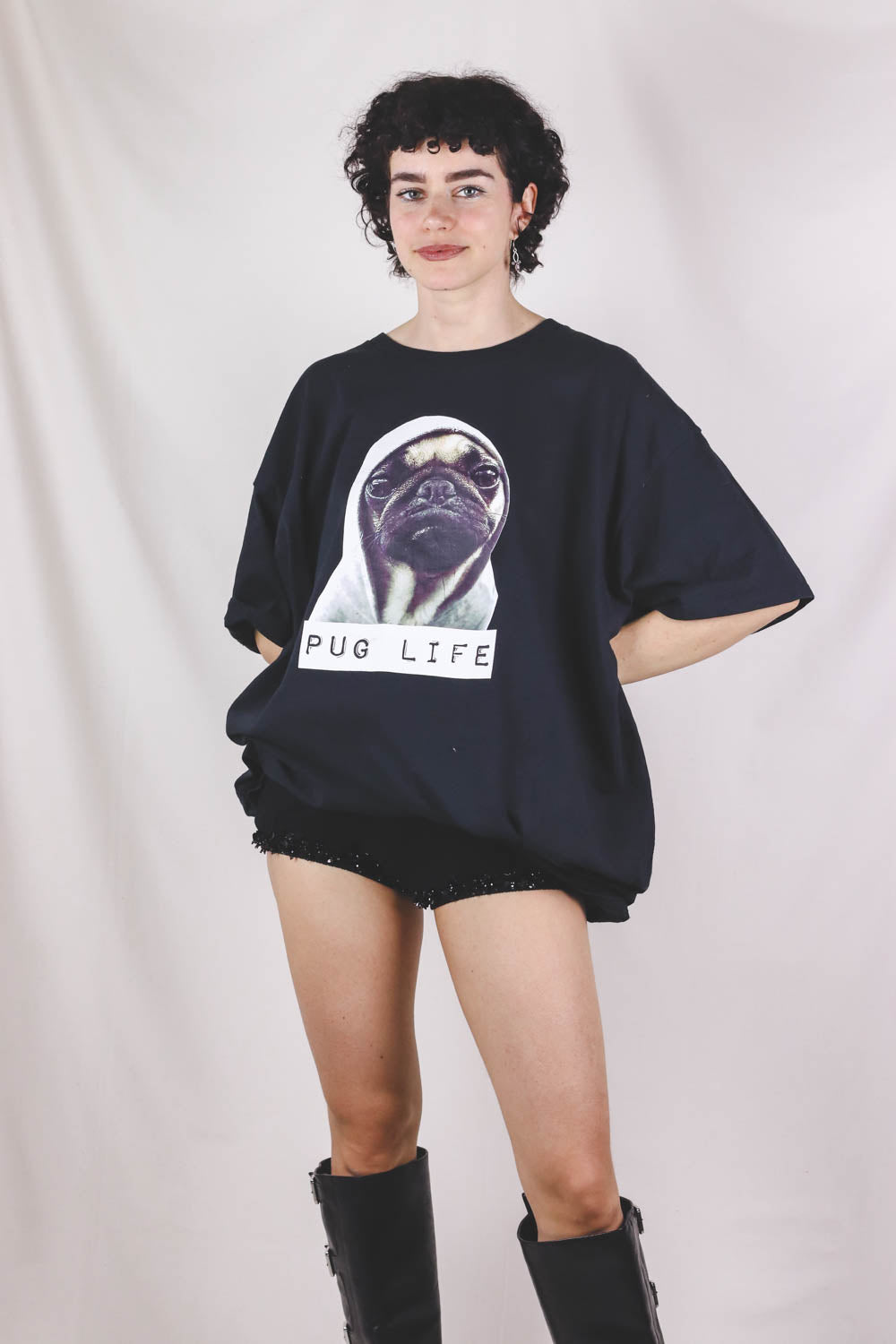 Pug Life vintage t-paita