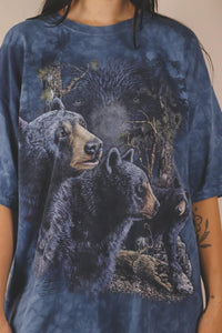 Blu black bears t-paita