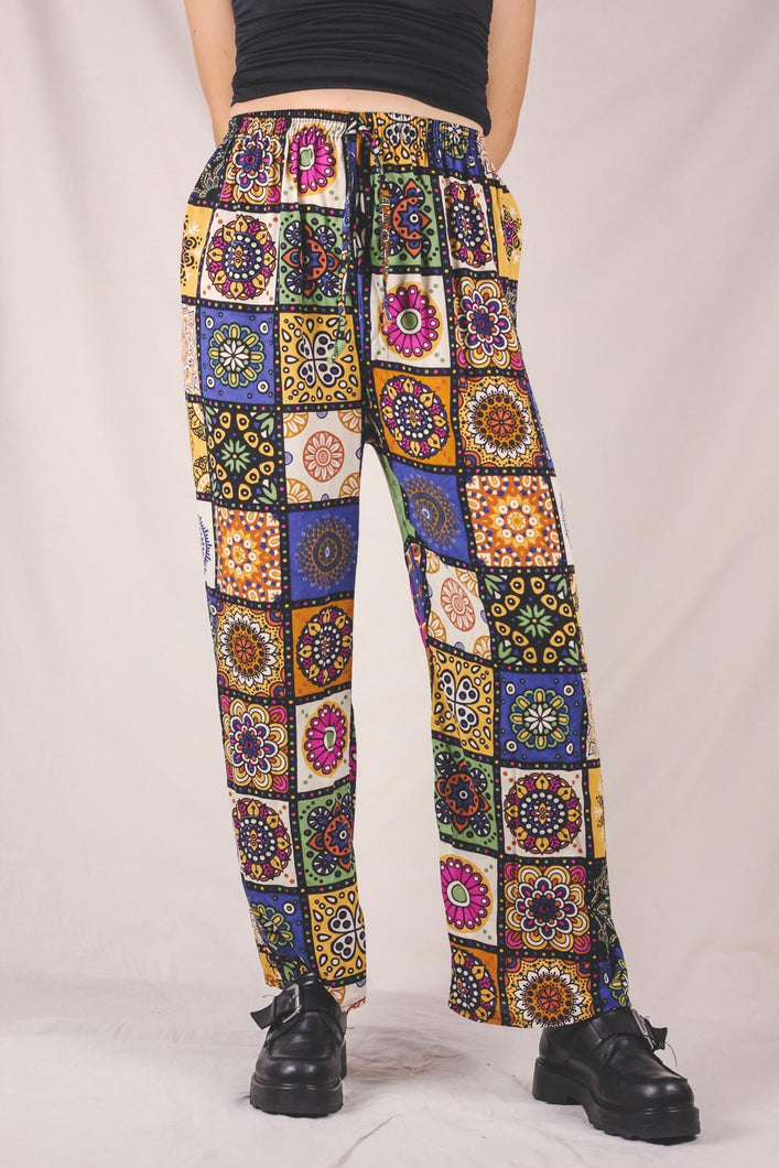 Coloria vintageviskoosihousut