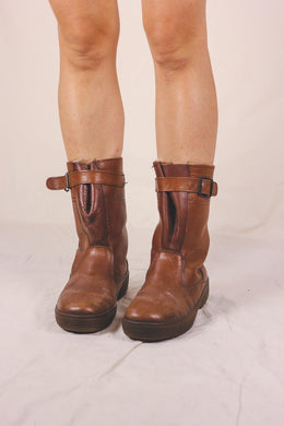 Ranskalaiset Grip-Neige vintagetalvisaappaat 39-40