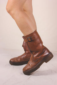 Ranskalaiset Grip-Neige vintagetalvisaappaat 39-40
