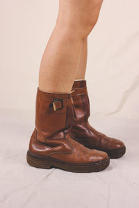Ranskalaiset Grip-Neige vintagetalvisaappaat 39-40