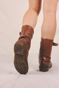 Ranskalaiset Grip-Neige vintagetalvisaappaat 39-40