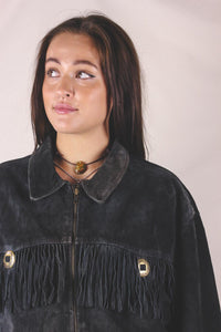 Effie vintagehapsunahkatakki