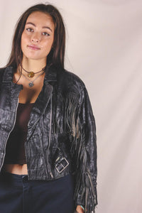 Leina vintagehapsunahkatakki