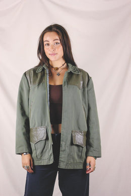 Simone ranskalainen vintage field jacket