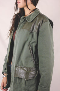 Simone ranskalainen vintage field jacket