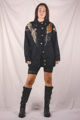 Tavi vintagemohairneule