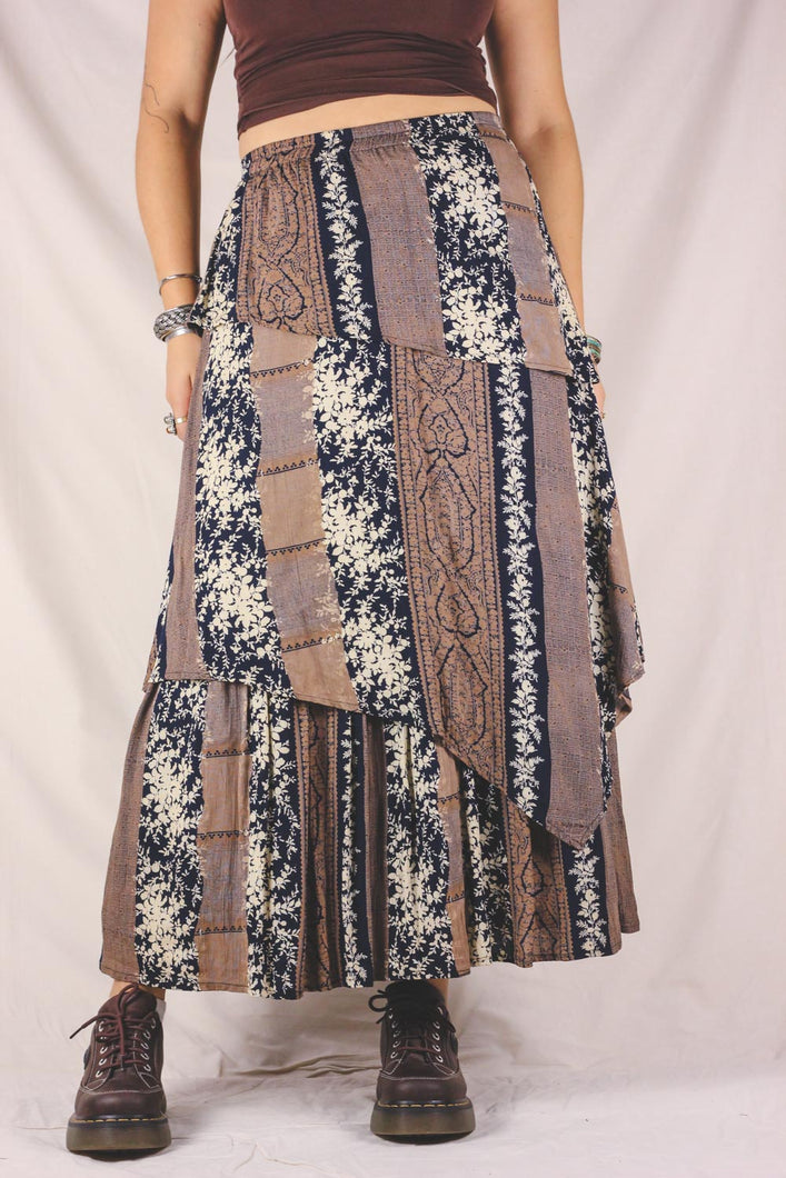 Adina vintageviskoosihame
