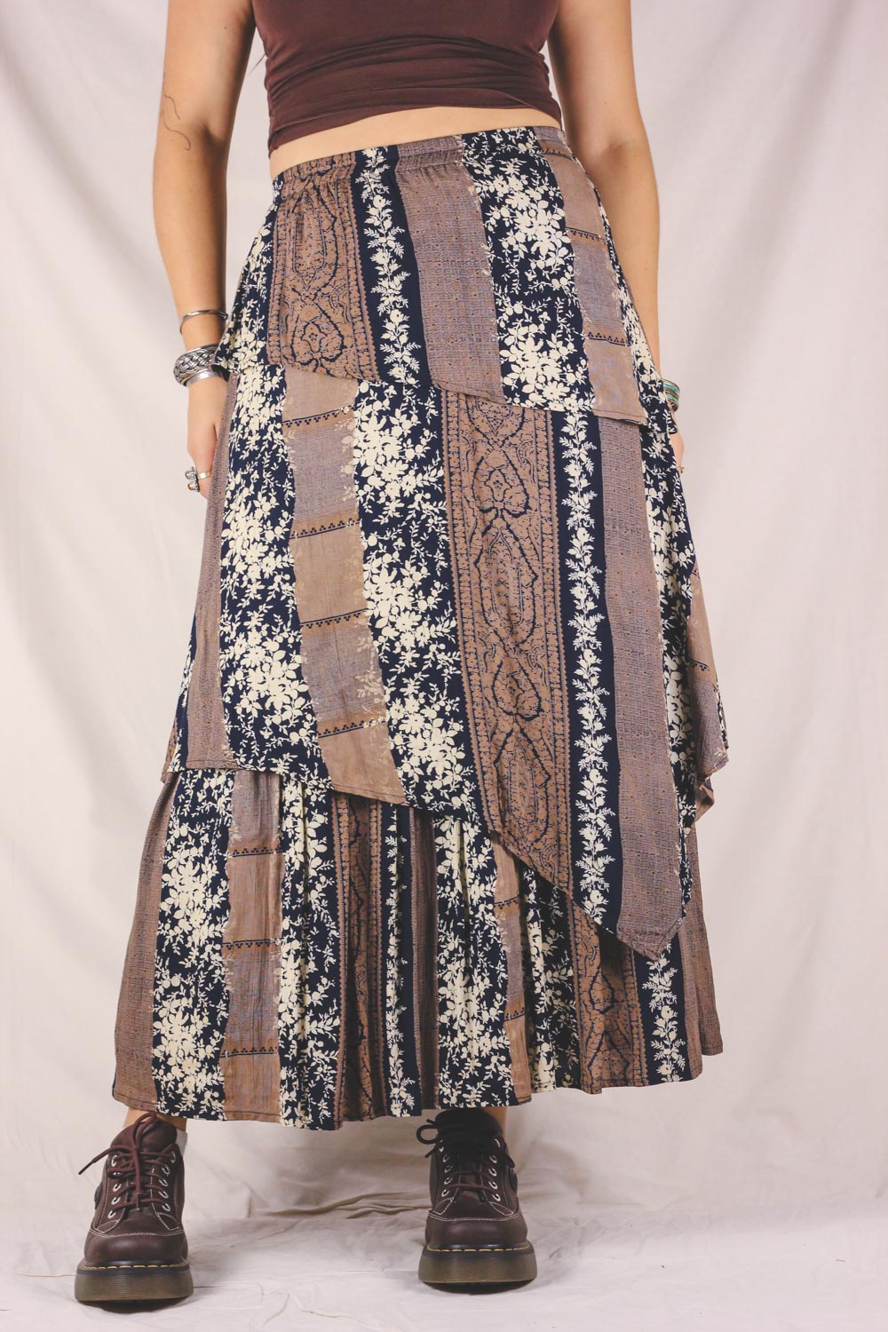 Adina vintageviskoosihame