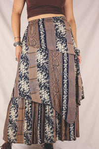 Adina vintageviskoosihame