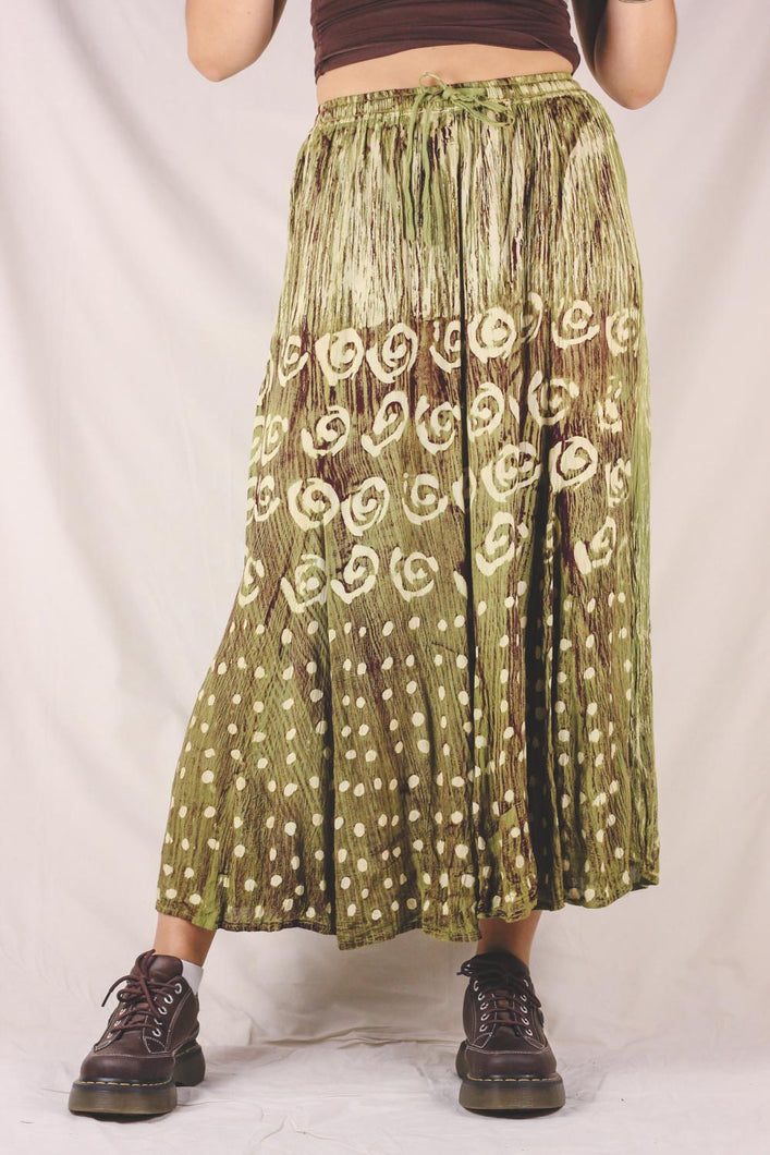 Odessa vintageviskoosihame