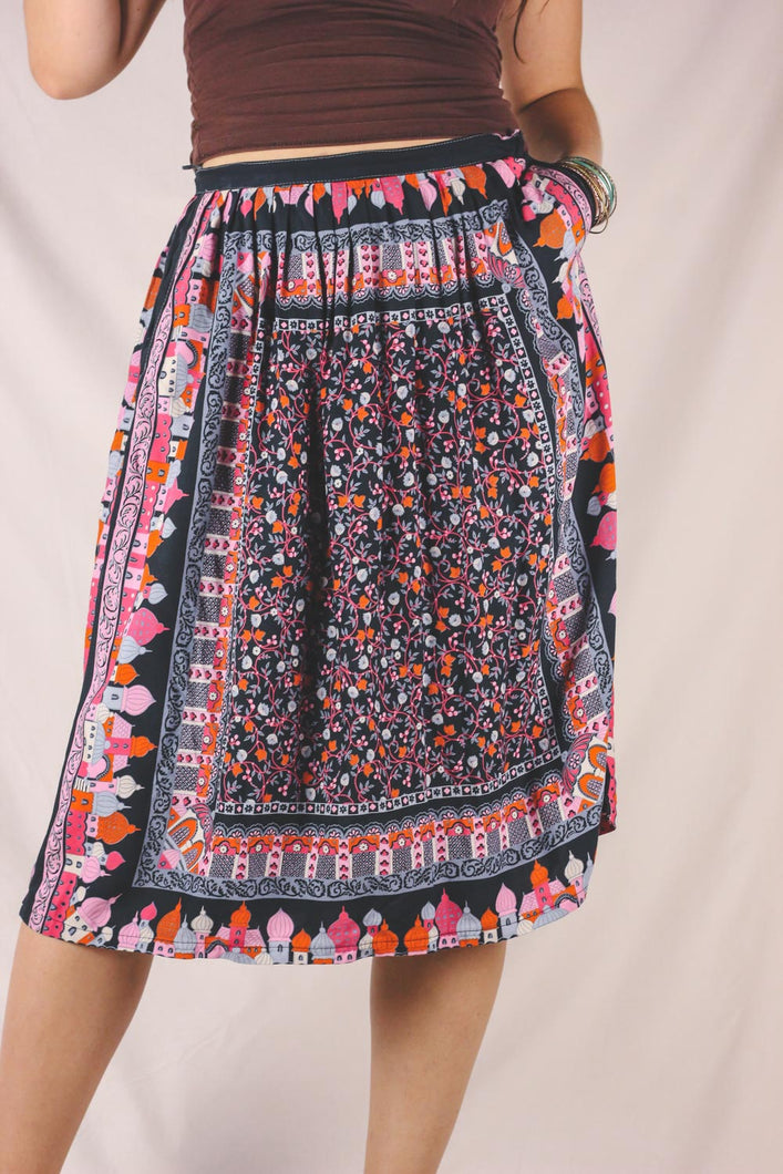 Fadi vintageviskoosihame