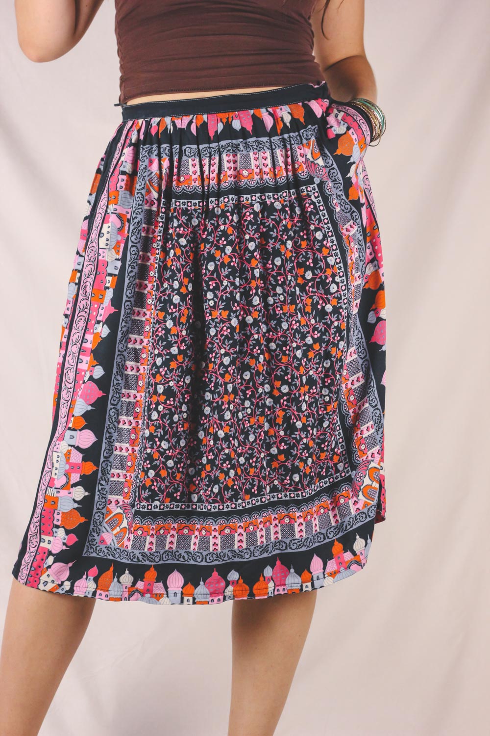 Fadi vintageviskoosihame