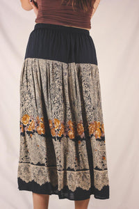 Hedda vintageviskoosihame